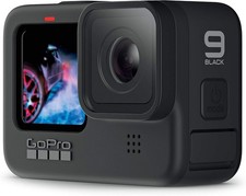 Go Pro Hero 9 Black Bundle and Accessories Low Runtime, Minimal Usage