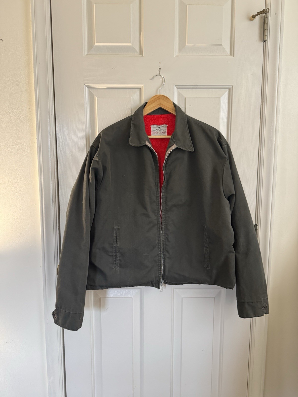 Vintage 1950s/60 Made In USA  Big Mac Jcpenny Talon Zipper Workwear Jacket