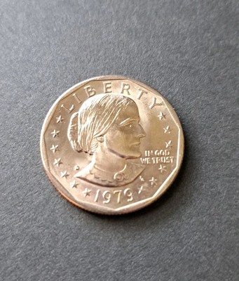 1979 D Susan B Anthony one dollar coin D NICE!