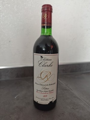 chateau clarke baron edmond de Rothschild Listrac 1979 , 8 Flaschen 0,75 l