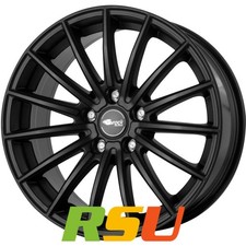 Brock B36 satin-black lackiert 7.5x17" ET38 LK5 100 ML 63.4 Alufelgen 17 Zoll