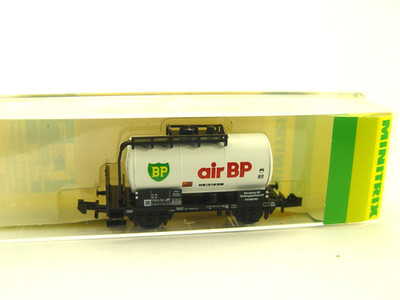 air BP Kesselwagen   -  Minitrix  Spur N Wagen 13548     #143    #E - gebr.