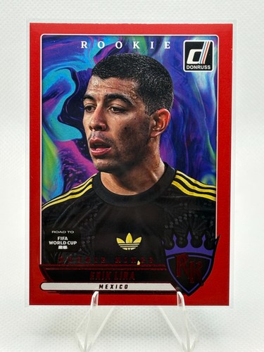 Erik Lira #20 2025 Panini Donruss Road to FIFA Rookie Kings card
