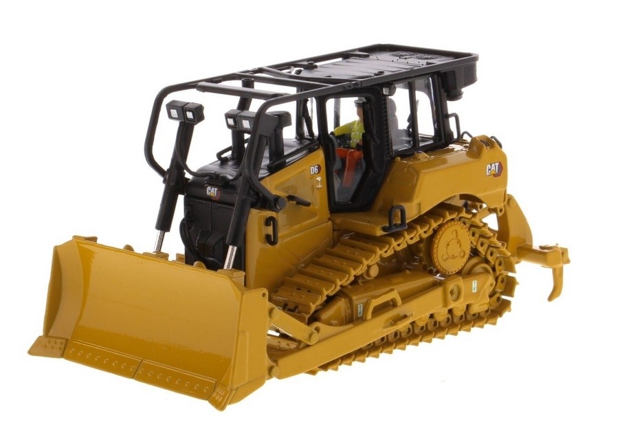 Bulldozer Caterpillar D6 Diecast Masters avec ripper miniature métal