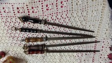 Vintage Butchers Steel Honing Steel Rod Knife...
