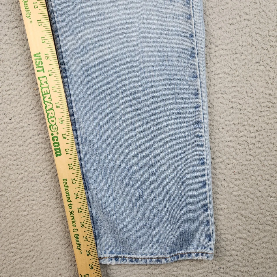 Pantalones de mezclilla American Eagle para hombre talla 31x32 bajos sueltos rectos lavados ligeros Foto 4 de 4