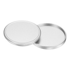 40.5mm Metal Lens Cap Universal Lens Filter Stack Cap Slim Stack Silver