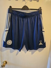Leicester City 2020-1 Adidas Player Issue Training Shorts, XL