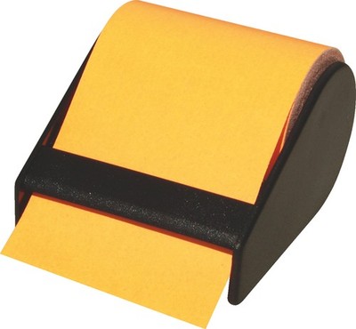 RNK Verlag Haftnotizen-Rolle im Abroller neon-orange 60 mm x 10 m