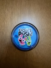 Hoops And Yo-yo "Don't Push " Sound Button Novelty Toy Interactive Gadget