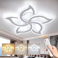 70W Led Deckenleuchte Panel Dimmbar Mit Fernbedienung Bad Deckenlampe Wohnzimmer