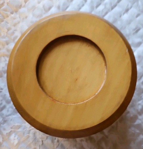 Vintage European Floral Trinket Handcrafted Wooden Box Collectible Decor - Picture 5 of 13