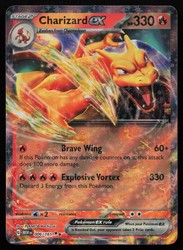 Charizard ex 006/165 Scarlet & Violet 151 Holo Double Rare