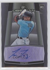 2020 Panini Chronicles Obsidian Electric Etch Purple /25 Isan Diaz Auto 0m0g