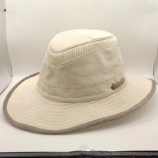 Tilley Mashup Airflo Hat 7 1/8 Sand/Brown TMH55 Water Repellant Sun Bucket Cap
