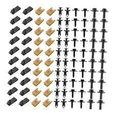 100PCS Car Screws and Bolts, Engine Under Cover Splash Shield Guard Bolts