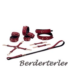BDSM Bondage Restraints Kit PU Leather Set for Couples Bondage Accessories Women