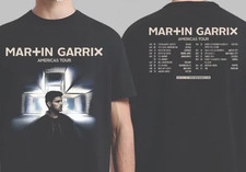 Nueva Camiseta Martin Garrix Americas Tour 2026 City Dates Dos Caras-S