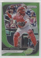 2020 Panini Prizm Lime Green Prizm 26/125 Deivy Grullon #72 0a4s