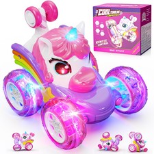 Carsky Unicorn Remote Control Car for Girls,Unicorn Toys for Girls Ages 3