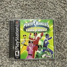 Saban's Power Rangers: Time Force (PlayStation 1, 2001) CIB Complete - Tested