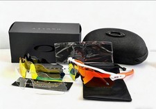 NEW Oakley Radar EV Patn Sunglasses White Frame Red Prizm Lenses OO9208