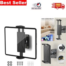 Sturdy Aluminum Tablet Stand - Adjustable Wall Mount for Kitchen and Office Use