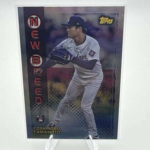 Yoshinobu Yamamoto #99NB-6 2024 Topps Archives 1999 New Breed card