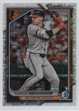 2024 Bowman Chrome Mega Box Mojo Refractor Gunnar Henderson #9 15zu