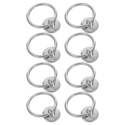  8 Pcs Metal Handle Pull Knob Small Knobs for Drawers Cabinet Handles Zinc Alloy