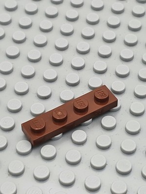 LEGO  10x Platte Basic Brick 1x4 - 3710 - Div. Farben