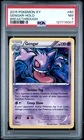 2015 Pokemon Xy Breakthrough Gengar #60 Breakthrough PSA 7 Holo