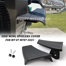 Side Downforce Naked Spoilers Fixed Winglet Kit For Yamaha MT-07 MT 07 2025 2026