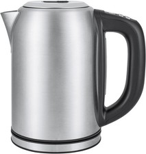 Amazon Basics Stainless Steel Kettle with Digital Display, Strix Controller J843