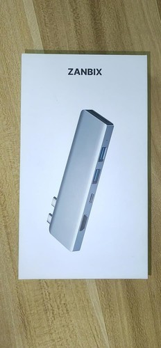 Hub USB C, Adaptador USB 7 en 2 para MacBook Pro Air Thunderbolt 4 Dock con HDMI 4K - Imagen 8 de 8