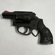 Revolver 6 Shooter .38 Special Pistol Belt Buckle Thick Heavy Metal Buckles Gun