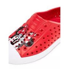 DisneyxNative Kids Red Slip-On Casual Shoe Minnie