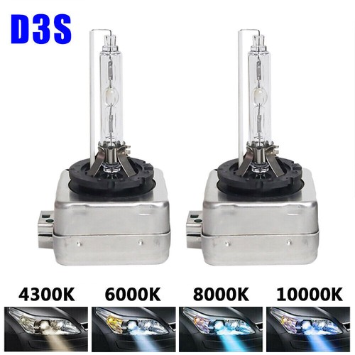 Pair HID Xenon Headlight Lights Bulbs D1S D2S D3S D4S Replace 6000K 8000K 10000K - Picture 16 of 58