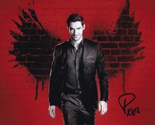 Tom Ellis signed autograph 20x25cm Lucifer in person autograph ACOA