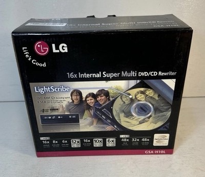 LG 16X External Super Multi  Disc DVD/CD  RAM Writer GSA-E10L Open Box