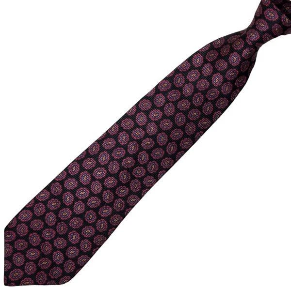 Corbata corbata Ferrari usada para hombre unisex alféizar 100 % multicolor preciosa #4 Foto 2 de 4