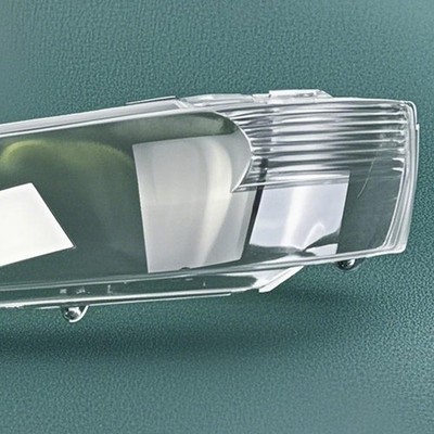 A Pair Front Headlight Lens Housing+Glue,For Mitsubishi Lancer Evo 9TH 2003-06ue