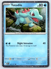 Totodile (Cosmos Holo) 041/217 Carte e prodotti vari comuni Pokemon quasi nuovo
