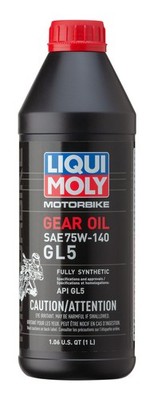LIQUI MOLY LIQUI MOLY MOTORBIKE GEAR OIL 75W-140 GL5 1 LITER 20088