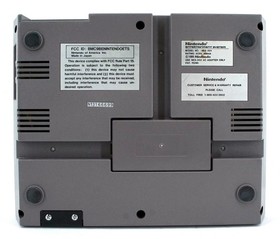 Nintendo Original NES-001 Console with PS, 2 Controllers, Zapper, & 10 Games