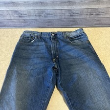 Levi's 517 Jeans Men's 36x34 Boot Cut 100 Cotton Medium Wash distressed