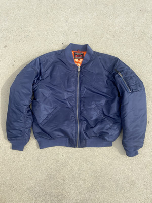 schott MA-1 フライトジャケット ネイビー ショット NYC MA-1 フライト ジャケット（ネイビー）/Schott NYC
