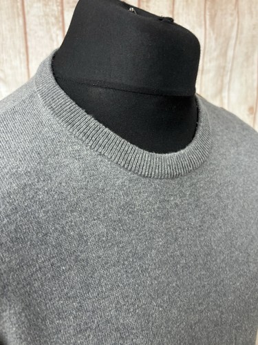 Paul Smith Para Hombres XL Cuello Redondo Tejido Jersey Suéter Lana Algodón Botón Hombro - Imagen 11 de 21