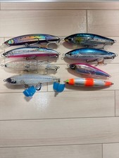 8 blue fish plugs set includingBoar 195, Legato 190, Hard Dip 175, etc.
