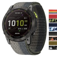 For Garmin Instinct 2 3 2X Approach S60 S62 S70 Hook  Loop Nylon Watch Band